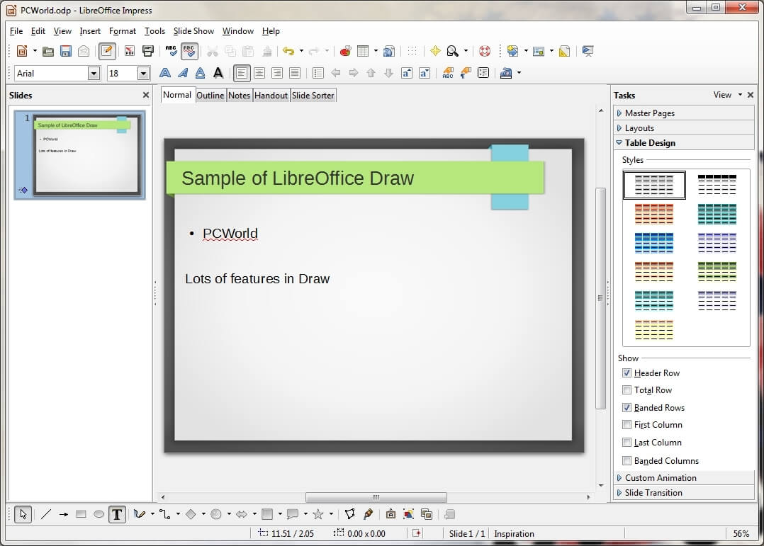 تنزيل LibreOffice كامل مجاني ثابت + محمول 3