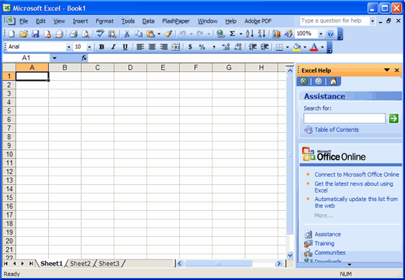 Ms excel 2003 