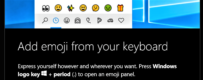 should i upgrade to windows 10 - emojis in windows 10