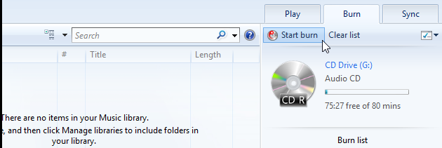 How To Burn a CD? 
