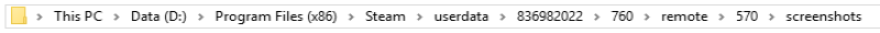 steam screenshot folder
