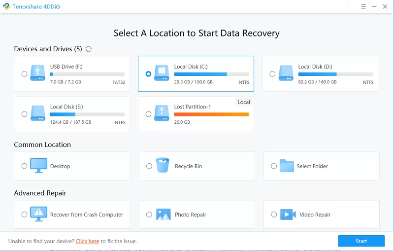 4Dig Data Recovery for windows