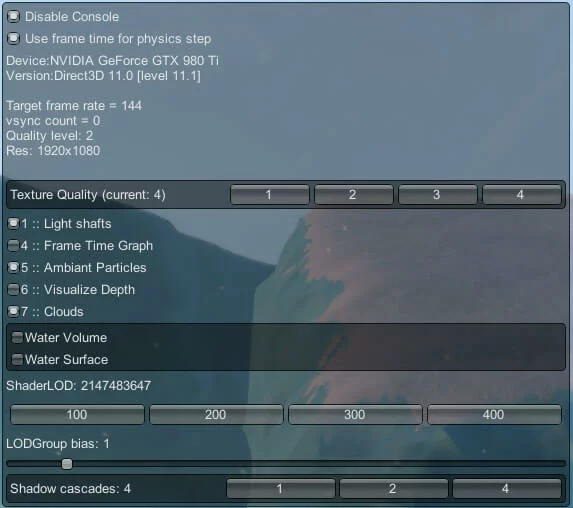 Activate the cheats and Console commands in Subnautica: Below Zero.