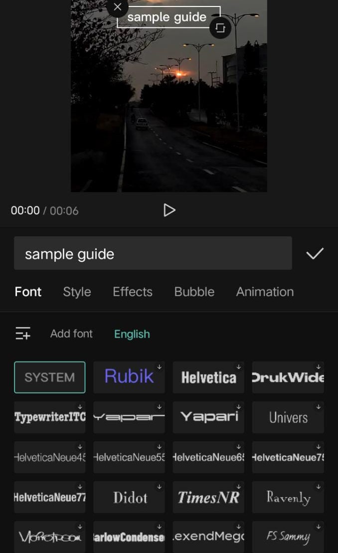  Add Text to the Video in CapCut