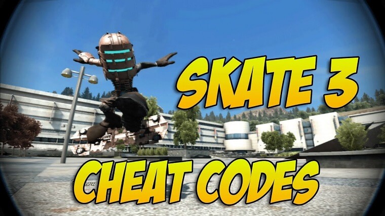 All Skate 3 Cheat Codes