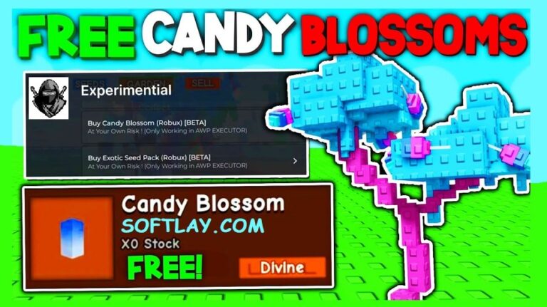 Candy Blossom Grow a Garden Script