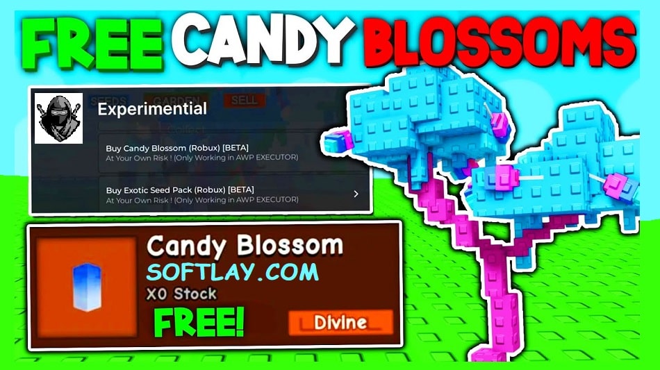 Candy blossom grow a garden script