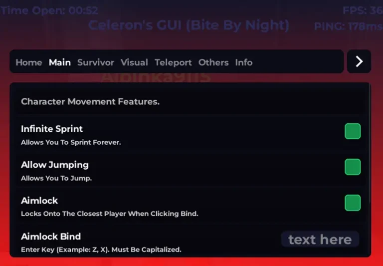 Celeron’s GUI Script For Bite By Night Keyless
