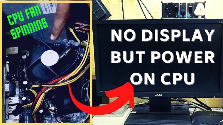 Computer turns on but no display 2025