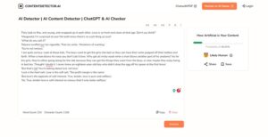 ContentDetector AI Screenshot