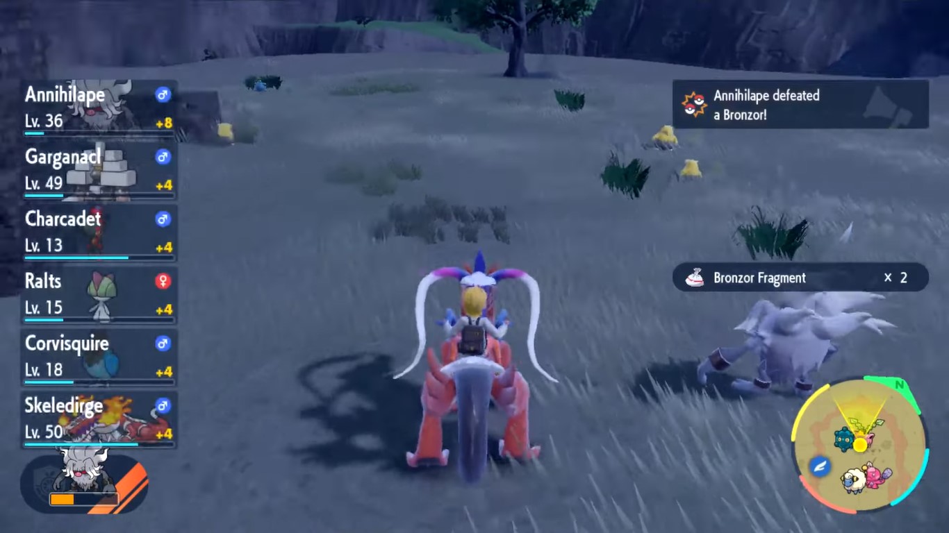 Catching Bronzor or Defeating them will get you Bronzor Fragments