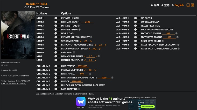 Download FLiNG Trainer
