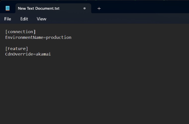 EACore.ini File Configuration