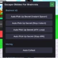 Escape Obbies For Brainrots Script Working | Auto Pickup, Auto Collect & Auto Sell Roblox