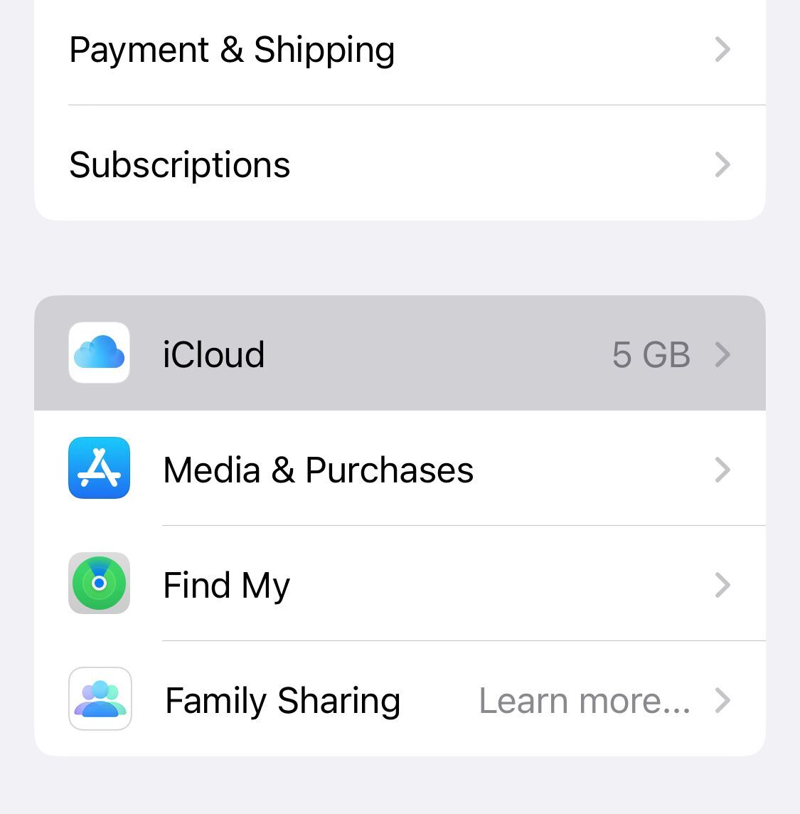 Export chat using icloud