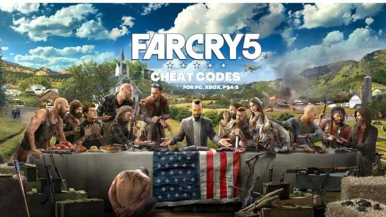 Tilsvarende Spekulerer krabbe Far Cry 5 Cheat Codes For PC, Xbox & PS4/5 - Softlay