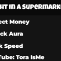 Tora Isme Script Fight In A Supermarket Collect Money [Keyless]