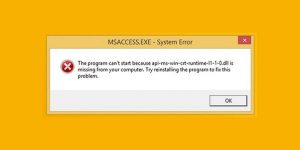 Fix api-ms-win-crt-runtime-l1-1-0.dll missing