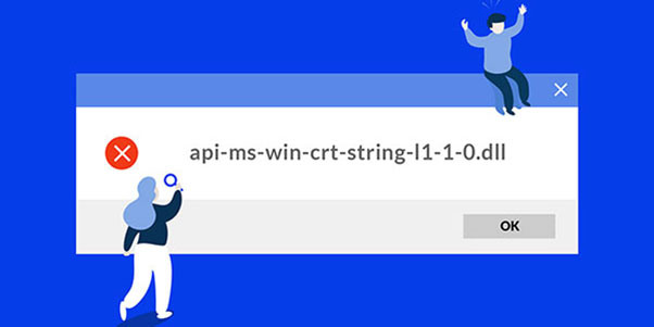 Fix api-ms-win-crt-string-l1-1-0.dll missing error