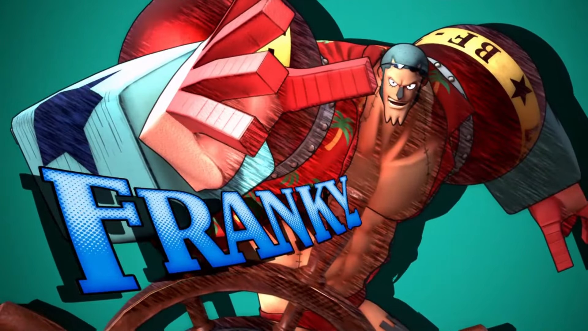 Franky Character in One Piece Odyssey