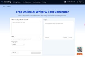 Free AI Chat Website - Talk to AI Chatbot and Ask AI Anything