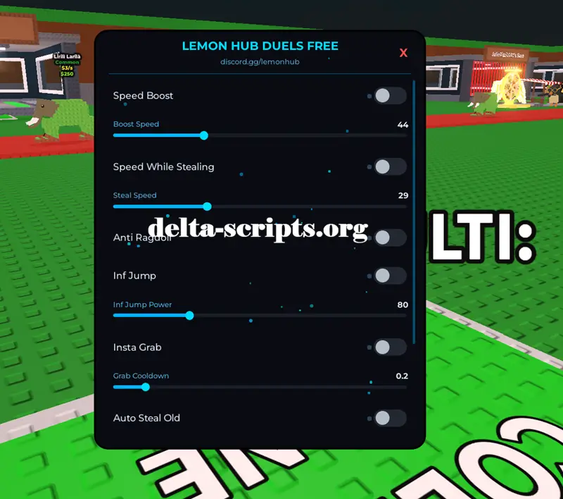 GAG Script SAB No Key – Lemon Hub Auto Steal, Jum, Grab