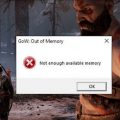Fixed: God of War Memory Leak on PC