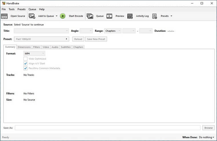 Download & convert videos using HandBrake. 