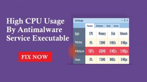 Fix: High CPU Usage By Antimalware Service Executable