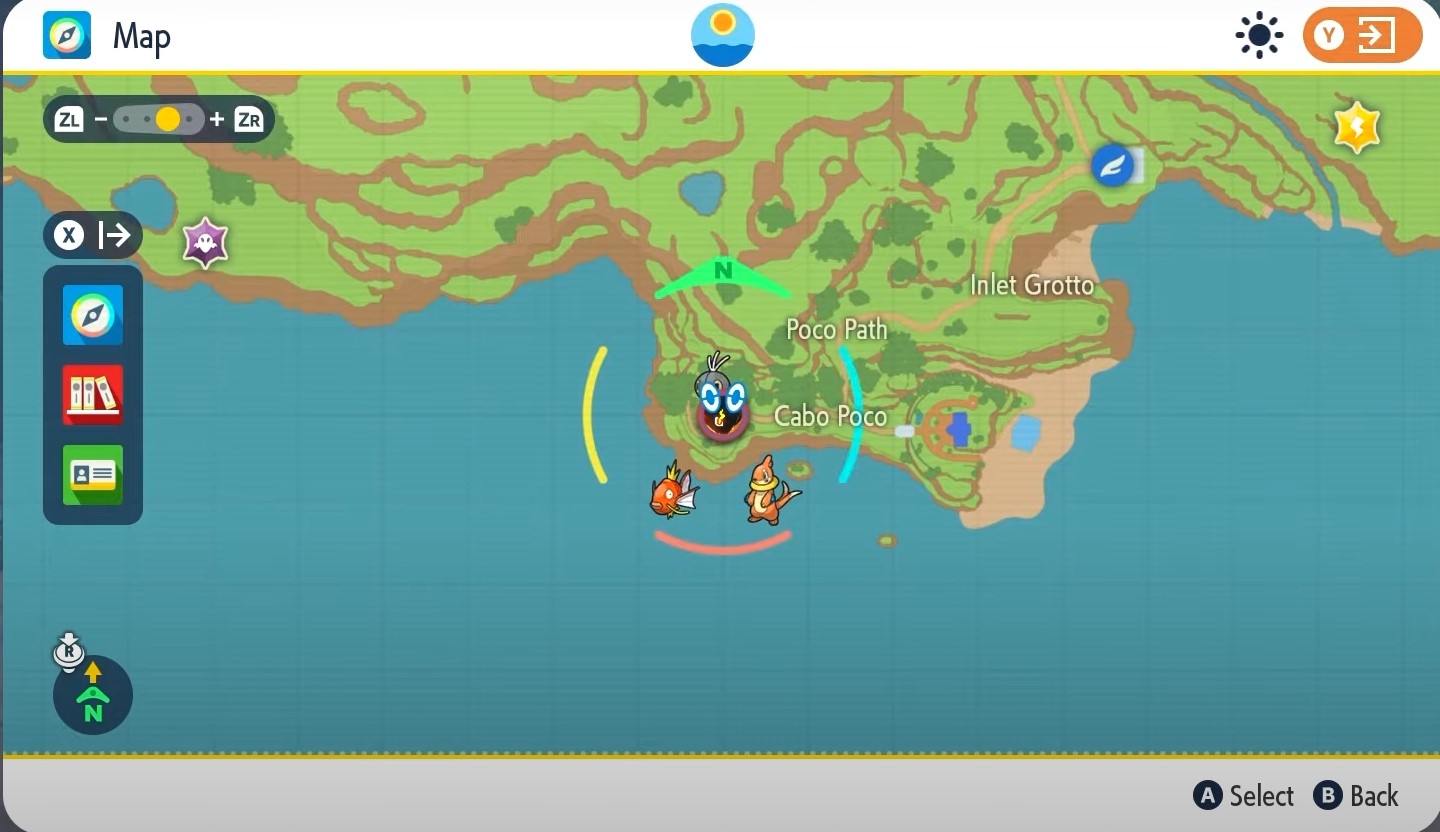 Home Location in Pokemon Scarlet and Violet