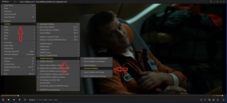 How to Auto Search and download Subtitles in a Potplayer