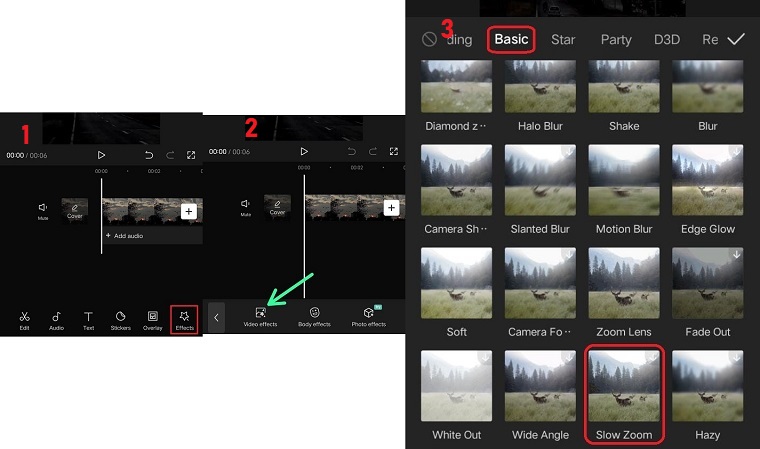 How to Do Slow Zoom-In on CapCut