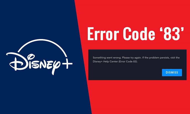 How to Fix Disney Plus Error Code 83