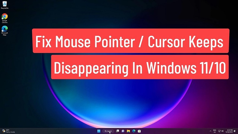How to Fix Mouse Cursor Disappears on Windows 11/10