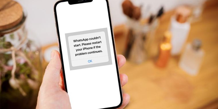How to Fix WhatsApp Couldn't Start Please Restart Your iPhone Problem