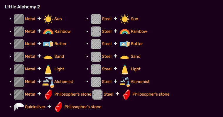 How to Make Gold in Little Alchemy