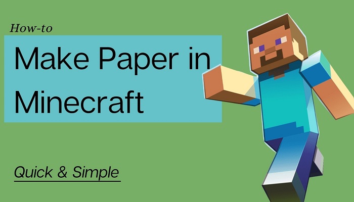 How to Make Paper in Minecraft (Quick & Simple) Softlay