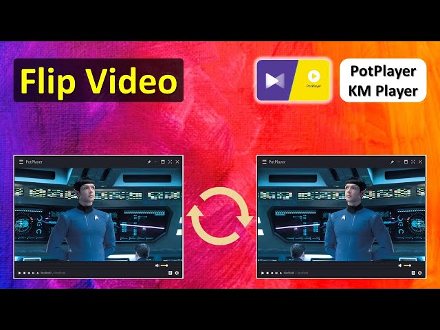 How to rotate potplyer videos