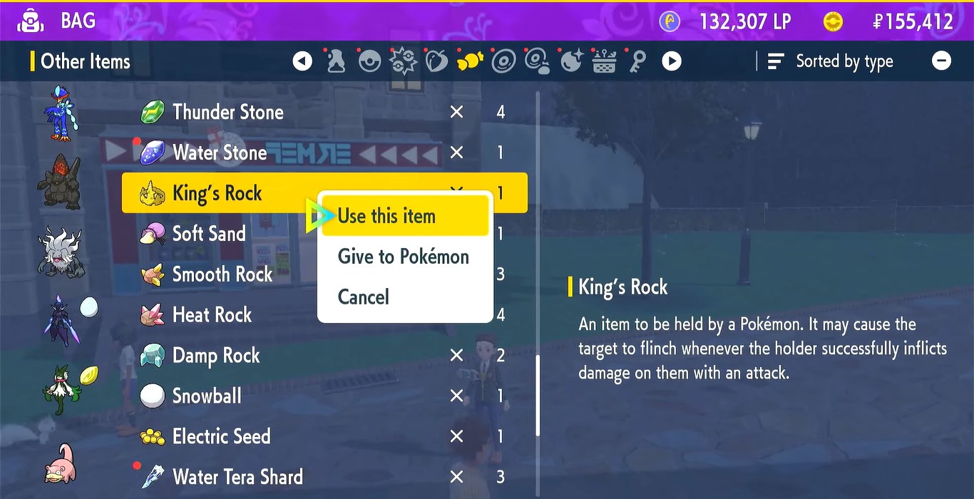 How to Get King's Rock Item in Pokemon Scarlet and Violet