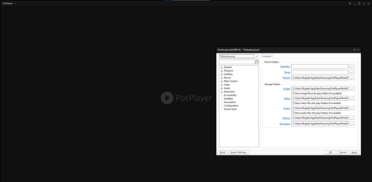 How to take ScreenShot on Potplayer