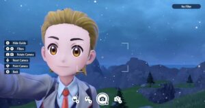 how to take picture pokemon violet