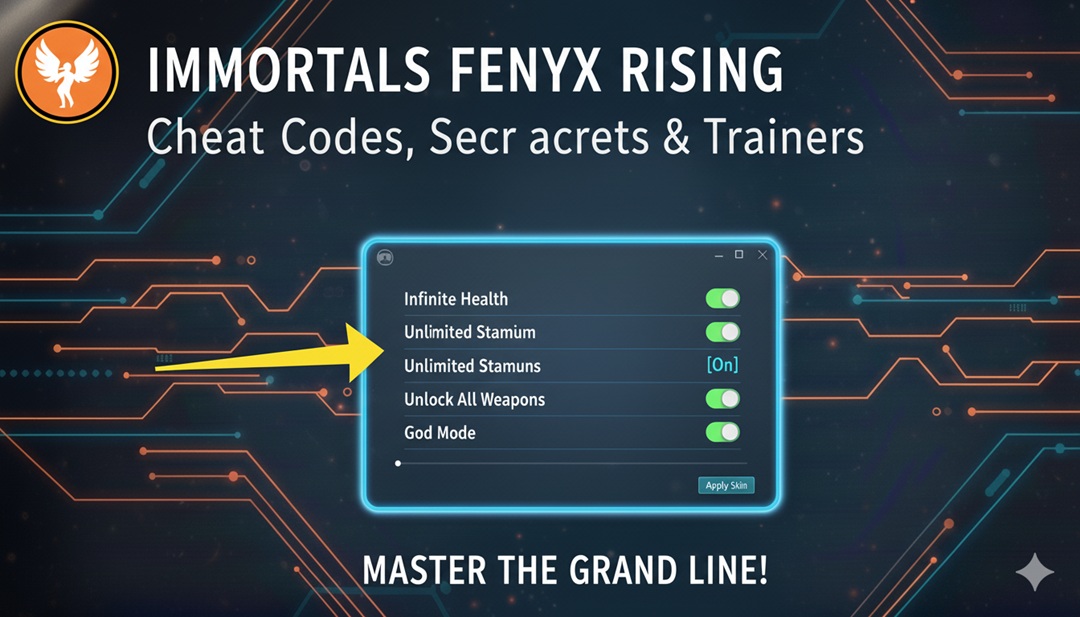 Immortals fenyx rising cheat codes
