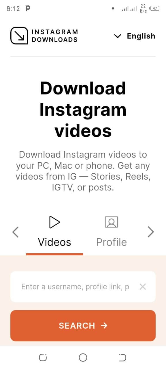 Instagram downloader to download stories