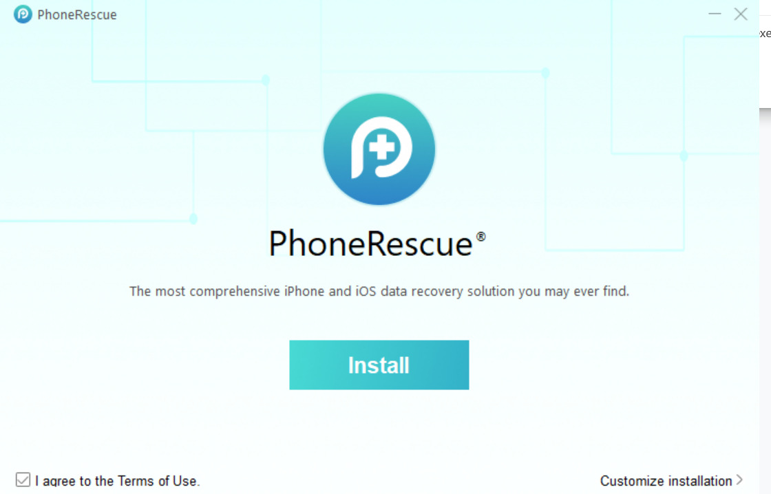 Install PhoneRescue