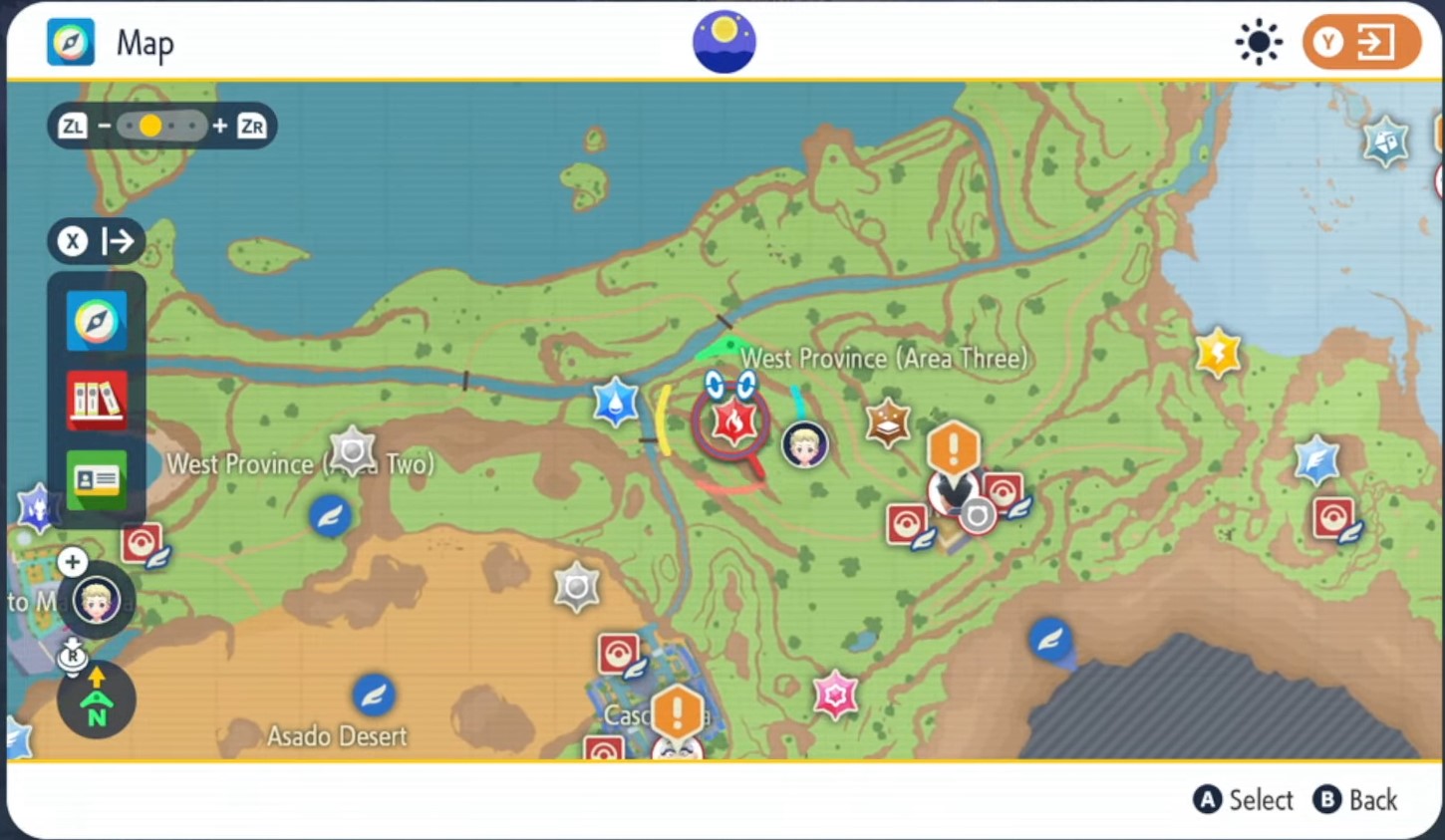 Location of Dawn Stone in Pokemon Scarlet and Violet
