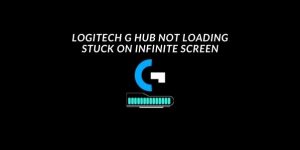 Logitech G Hub Not Loading Stuck On Infinite Screen