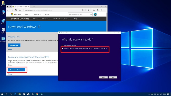 Windows 10 Media Creation Tool