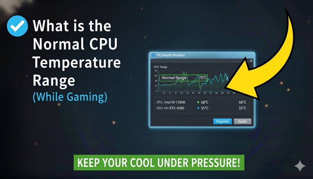 Normal cpu temperature range min