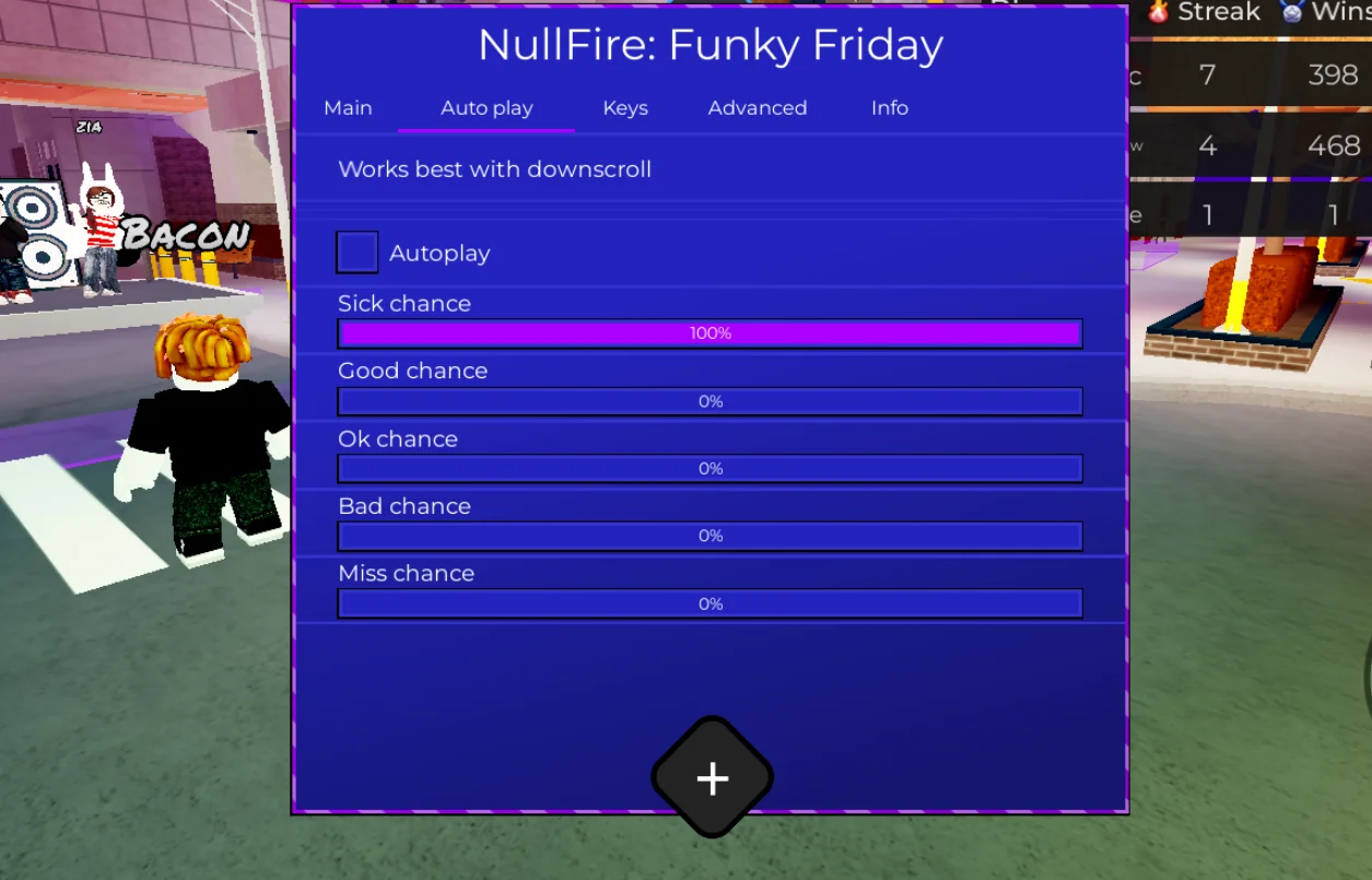 NullFire Script Funky Friday – No Key, AutoPlay