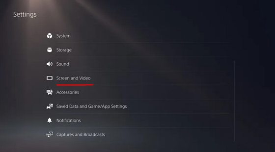 PS5 HDMI Port Not Working Settings Screen and Video.